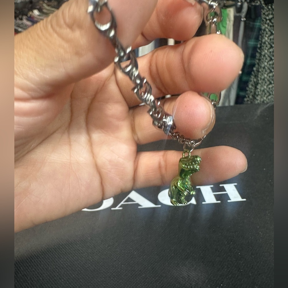 Coach Pavé Rexy Signature Chain Bracelet. New no tag - Picture 5 of 7